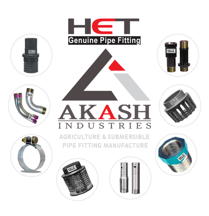 Akash Industries Agriculture Pipe Fitting Manufacturers